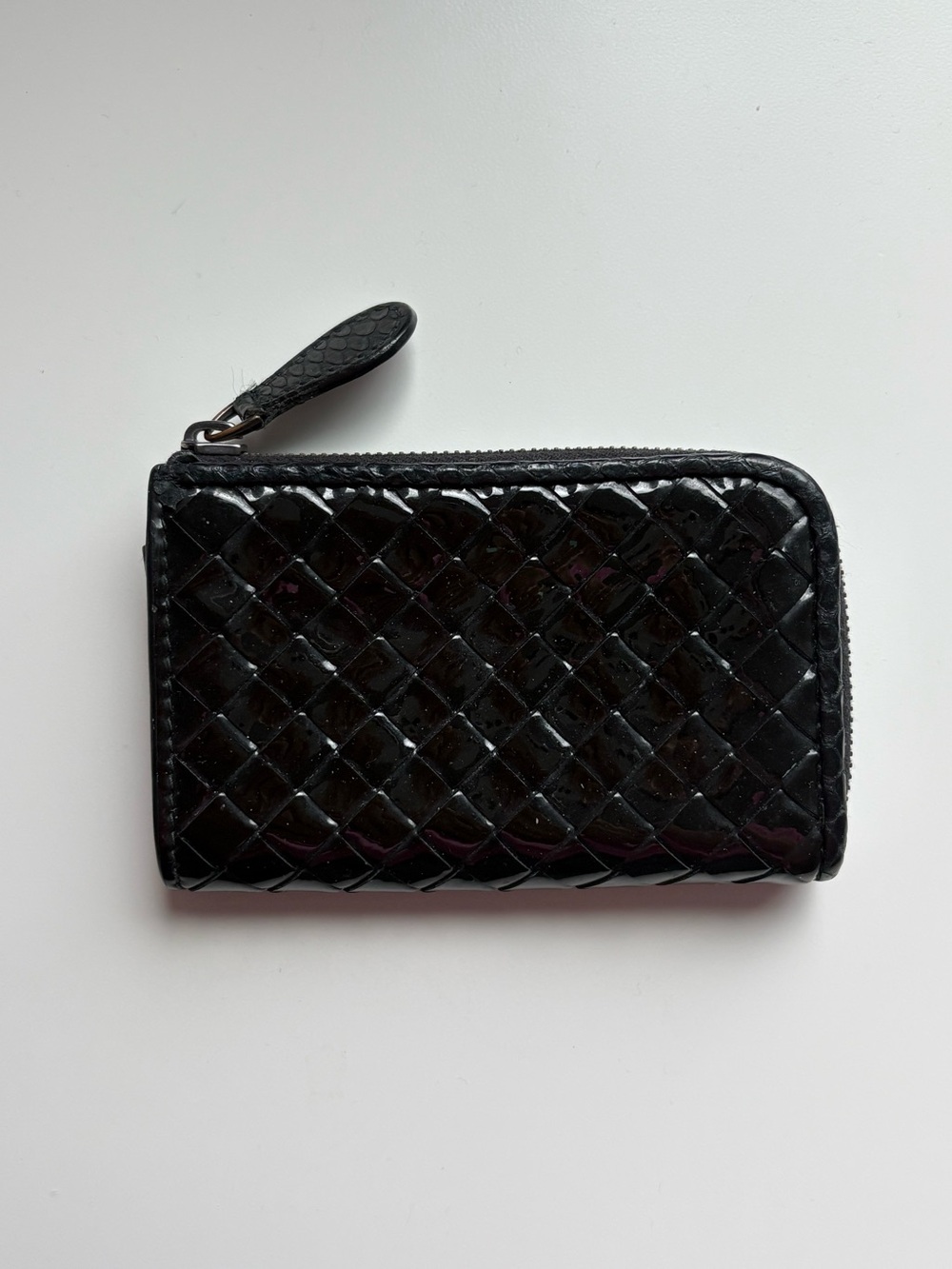 Bottega Veneta Intrecciato Zipped Card Case - Picture 1 of 7